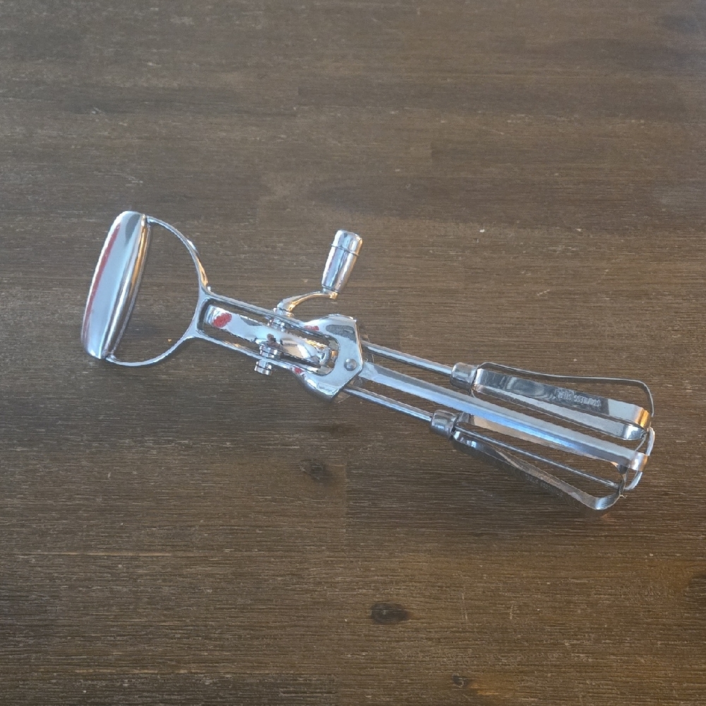 Stainless Steel Handheld Egg Beater Mixer